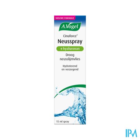 A.vogel Cinuforce Neusspray Droog Neusslijmvl.15ml