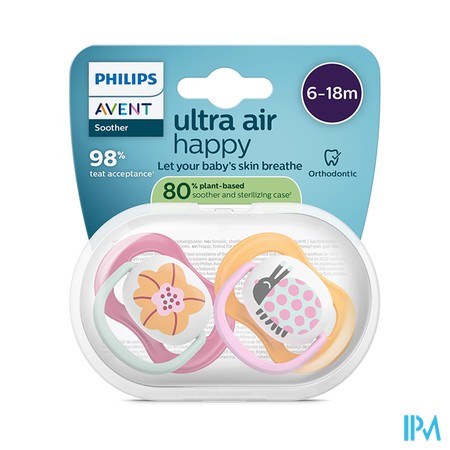Philips Avent Fopspeen +6m Air Collection Mix 2