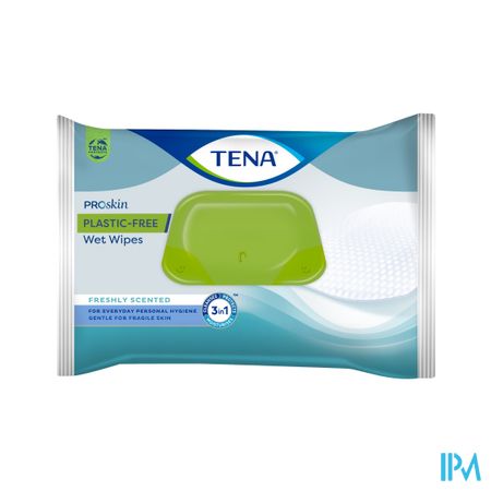 Tena Proskin Plastic Free Wet Wipes 48