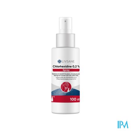 Livsane Chloorhexidine 0,2% Spray 100ml