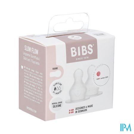 Bibs Zuigfles Spenen Siliconen Duopack Slow