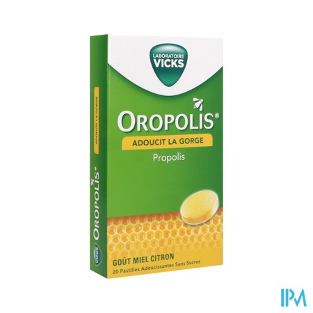 OROPOLIS MIEL/CITR S/SUC PAST20