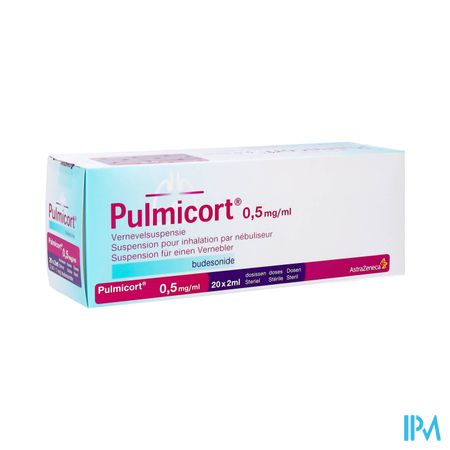 Pulmicort Susp Pour Neb. 0,50mg/ml 20x2ml