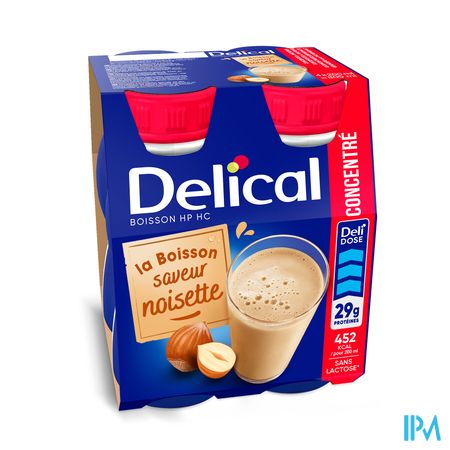Delical CONCENTRE Noisette (4x200ml)