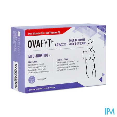 Ovafyt Myo-inositol Folaat Zink Vit D Tabl 60