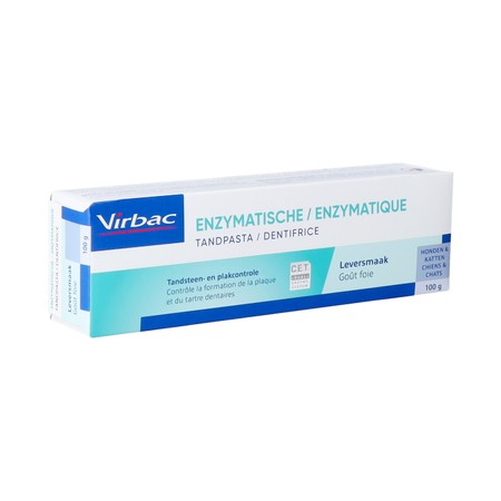 Virbac Tandpasta Enzymatisch Leversmaak Tube 100g