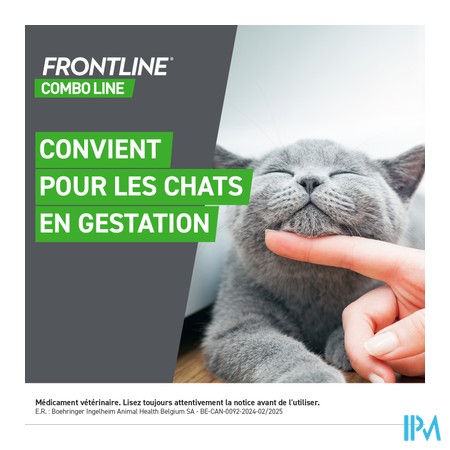 Frontline Combo Line Cat 6x0,5ml