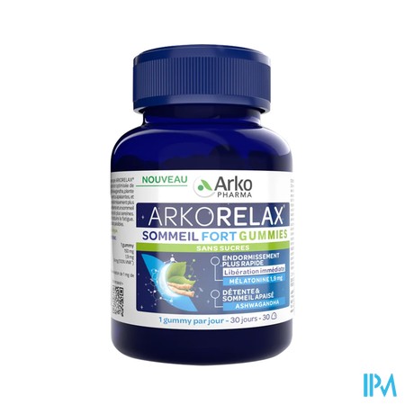 ARKORELAX SOMMEIL FORT GUMMIES 30