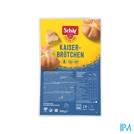 Schar Kaiser-brotchen 240g
