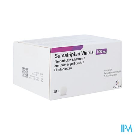Sumatriptan Viatris 100mg Comp Pell 48