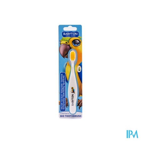 Babyton Bio Tandenborstel Papegaai Baby/kids