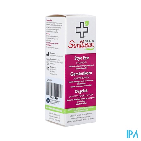 Similasan Gerstekorrel Druppels 10ml