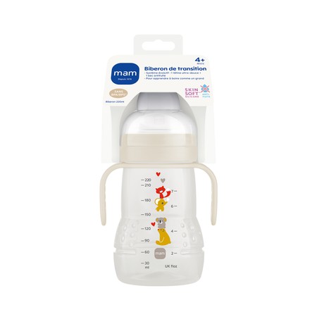 BIB MAM TRANSI UNISEXE SILIC 220ML