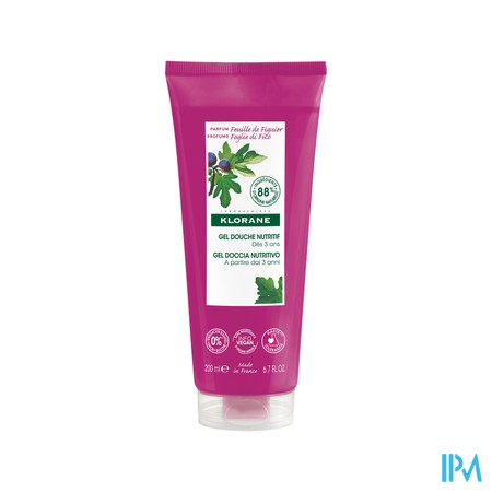 Klorane Lichaam Douchegel Vijg 200ml
