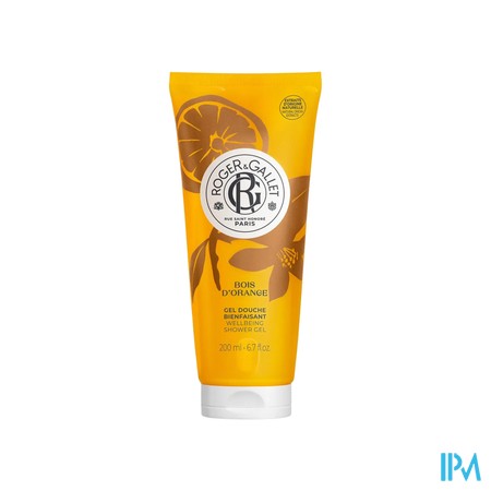Roger&gallet Bois Orange Gel Douche 200ml