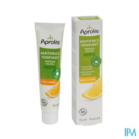 Aprolis Tandp Tonifierend Z/munt Bio Tube 75ml