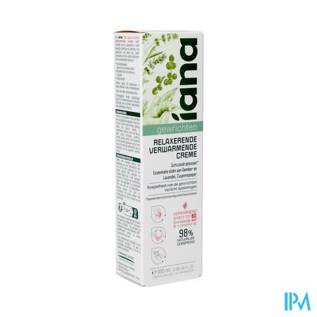 Iana Relaxerende Verwarmende Creme 100ml