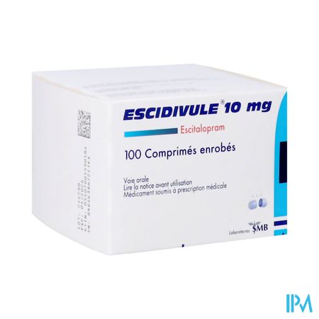 Escidivule 10mg Comp Omhulde 100