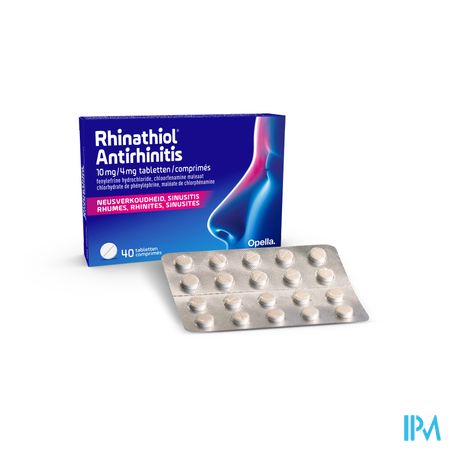 Rhinathiol Antirhinitis Tabl 40
