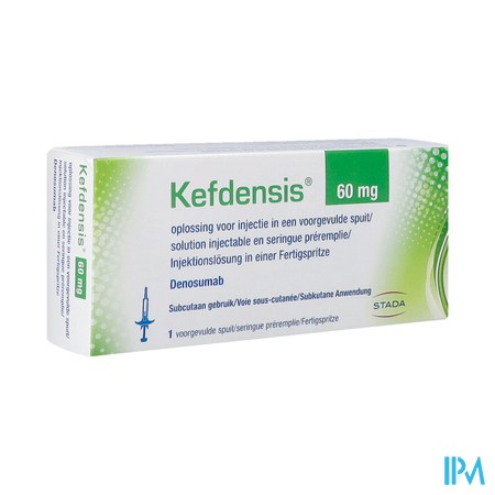Kefdensis EG 60Mg Voorgevulde Spuit 1Ml