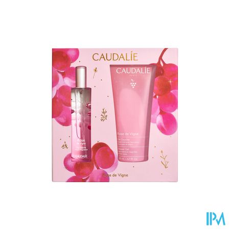 Caudalie Kerst Set Rose Vigne 2025 2 Prod.