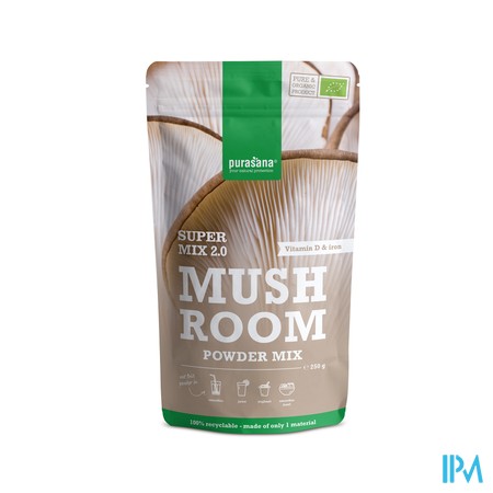 Purasana Superfoods Mushroom Mix Pdr 250g