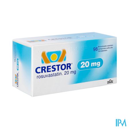 Crestor Comp 98 X 20mg