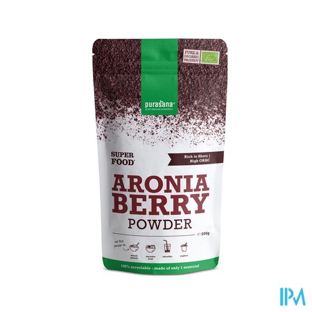 Purasana Superfoods Aronia Bio Pdr 200g