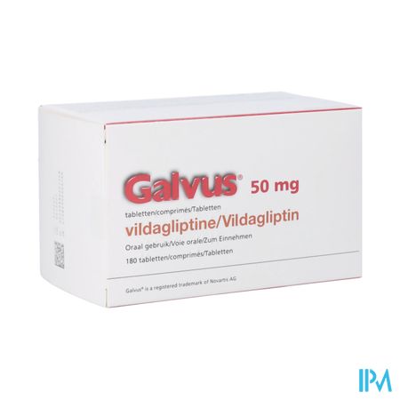 Galvus 50mg Pi Pharma Comp 180 Pip