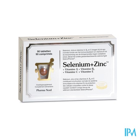 Selenium+zinc Tabl 90