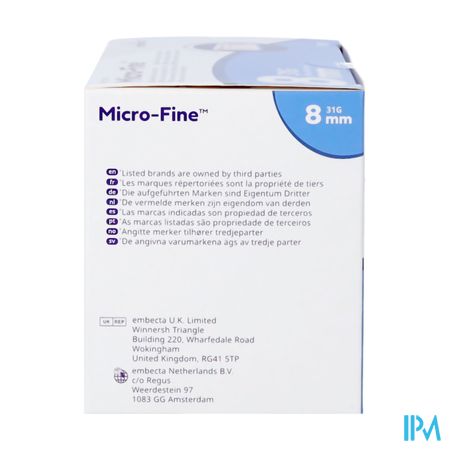 Microfine Pennaald 8mm 31g 100