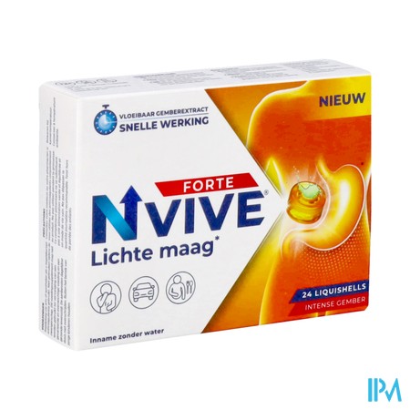 Nvive Lichte Maag Forte Liquishells 24