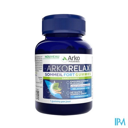 ARKORELAX SOMMEIL FORT GUMMIES 60