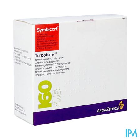 Symbicort Turbohaler 160mcg/4,5mcg Doses 3x120