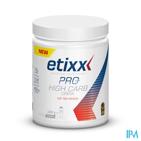 Etixx Pro Line High Carb Drink Ice Tea Peach 1000g