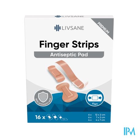 Livsane Premium Finger Strips 16