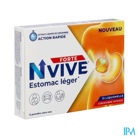 Nvive Estomac Leger Forte Liquishells 12