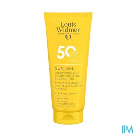 Widmer Sun Gel 50+ N/parf Tube 100ml