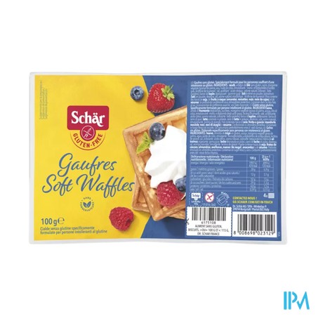 Schar Waffles 100g Revogan