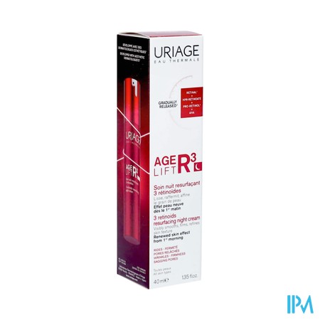 Uriage Age Lift R3 Cr Nuit Lissante Resurfac. 40ml
