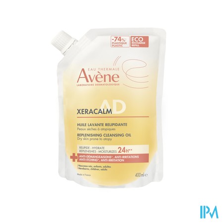 Avene Xeracalm Ad Huile Lav.relipidante Rech 400ml