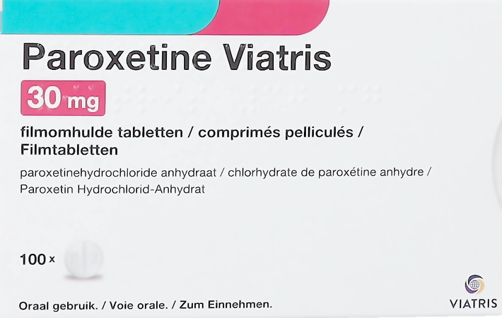 Paroxetine Viatris 30mg Comp 100 Blister 3
