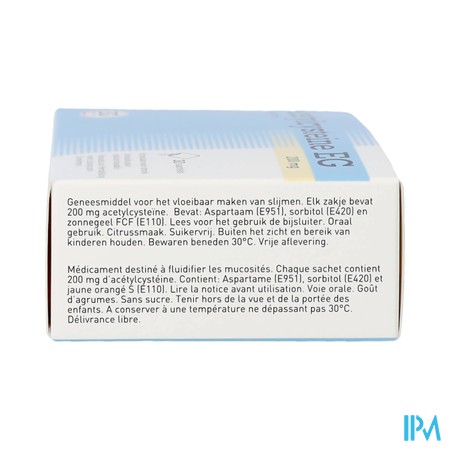 Acetylcysteine EG Sach 30X200Mg