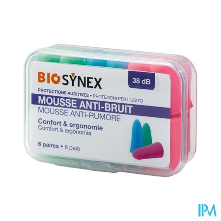Biosynex Gehoorbescherming Mousse 6