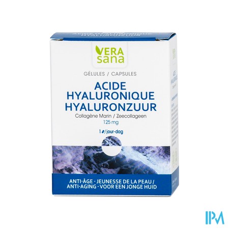 Hyaluronzuur + Zeecollageen Caps 30 Vera Sana