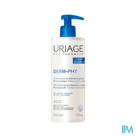 Uriage Dermo-phy Dermatolog. Reinigingscreme 500ml