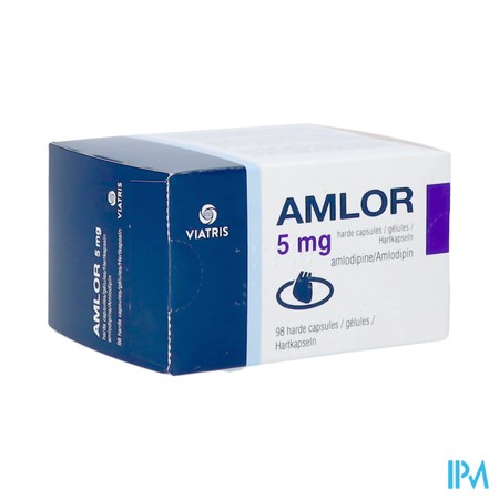 Amlor 5mg Caps 98 X 5mg