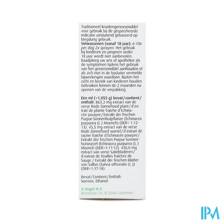 A.vogel Echinaforcemed Keelspray 30ml