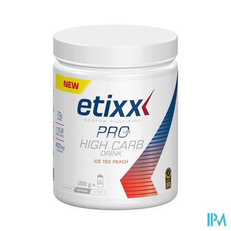 Etixx Pro Line High Carb Drink Ice Tea Peach 1000g