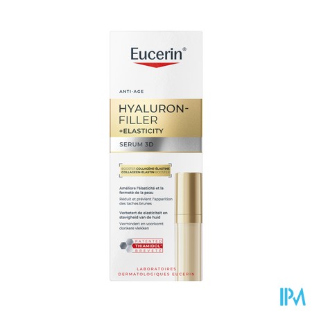 EUCERIN HYALURONFIL ELAST 3D SERUM ANTIAGE+RIMPELS POMP 30ML